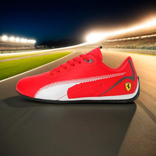 Scuderia Ferrari Neo Cat 2.0 Driving Shoes, Rosso Corsa-PUMA White, extralarge-IND