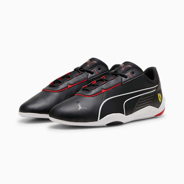 Ferrari R-Cat Machina Men's Sneakers, PUMA Black-Rosso Corsa, extralarge