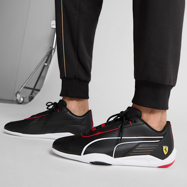 Ferrari R-Cat Machina Men's Sneakers, PUMA Black-Rosso Corsa, extralarge