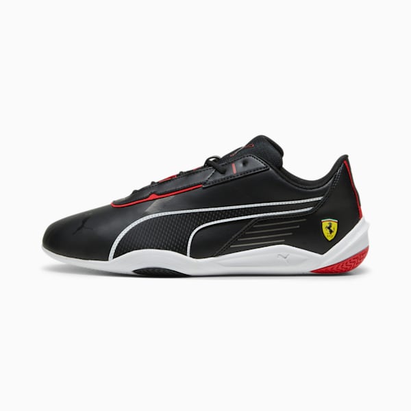 Ferrari R-Cat Machina Men's Sneakers, PUMA Black-Rosso Corsa, extralarge