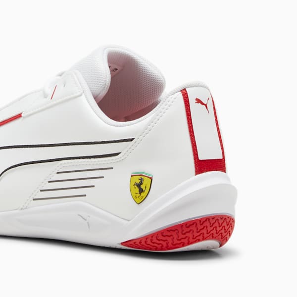 Chaussures Ferrari R-Cat Machina Homme, PUMA White-Rosso Corsa, extralarge