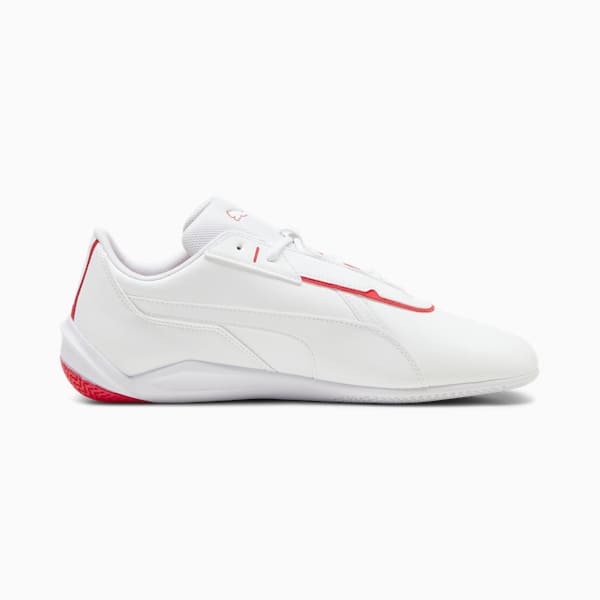 Chaussures Ferrari R-Cat Machina Homme, PUMA White-Rosso Corsa, extralarge