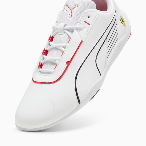 Chaussures Ferrari R-Cat Machina Homme, PUMA White-Rosso Corsa, extralarge