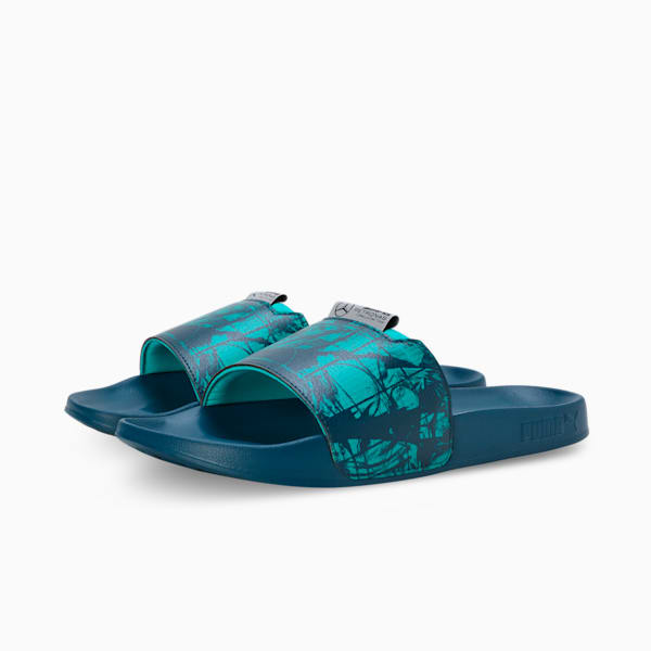 Mercedes-AMG Petronas Leadcat 2.0 Men's Slides, Ocean Tropic-Sheen Green, extralarge-IND