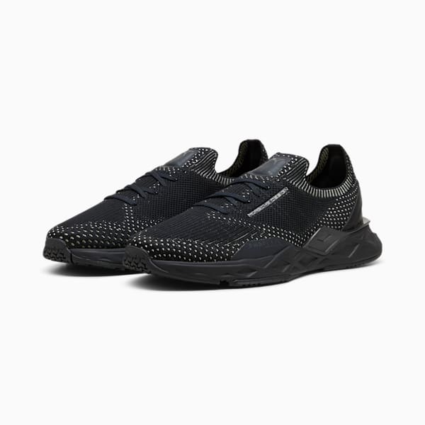 Tenis para hombre Porsche Design PwrPlate Sport, Jet Black-Asphalt, extralarge