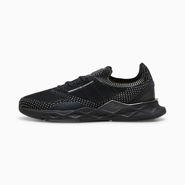 Tenis para hombre Porsche Design PwrPlate Sport, Jet Black-Asphalt, extralarge