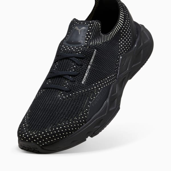 Tenis para hombre Porsche Design PwrPlate Sport, Jet Black-Asphalt, extralarge