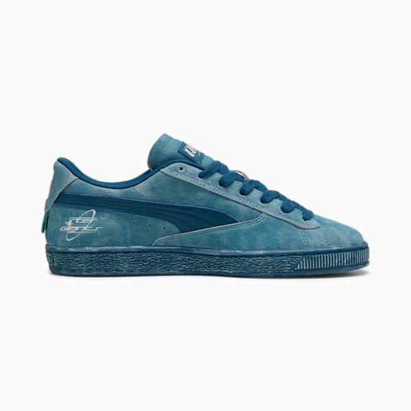 Mercedes-AMG Petronas F1® Team Crews Go Summer Suede T Men's Sneakers, Ocean Tropic, extralarge