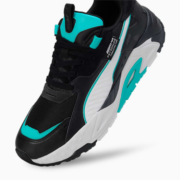 Mercedes AMG Petronas Formula 1® RS-Trck Unisex Shoes, Ocean Tropic-PUMA White, extralarge-IND