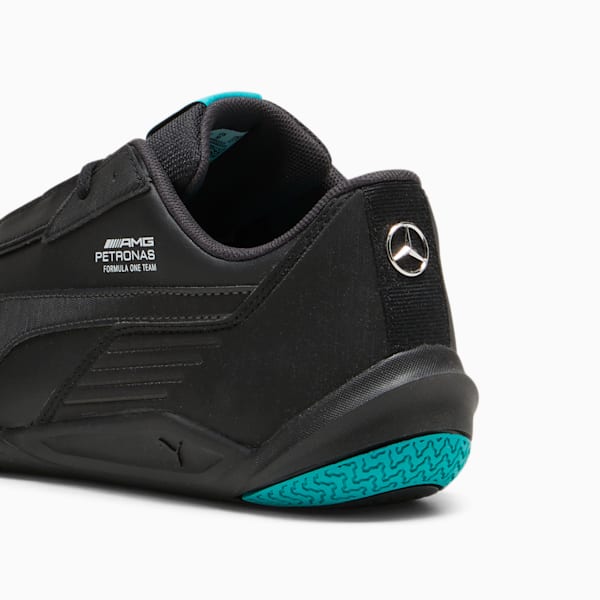 Mercedes AMG-Petronas F1® R-Cat Machina Unisex Shoes, PUMA Black-Sheen Green, extralarge