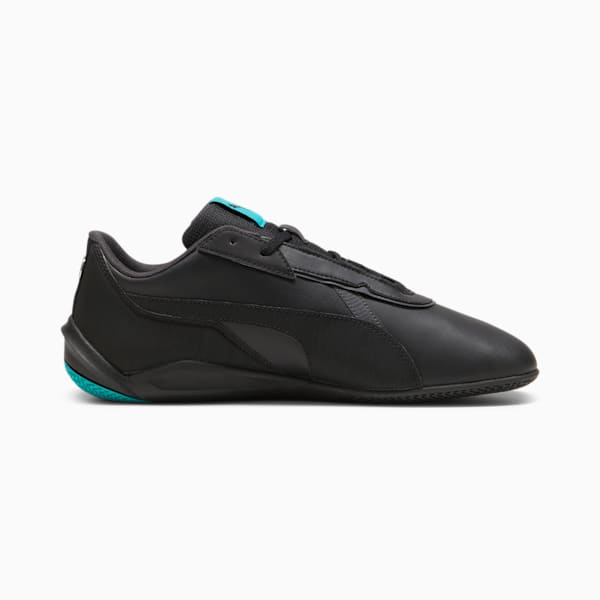 Mercedes AMG-Petronas F1® R-Cat Machina Unisex Shoes, PUMA Black-Sheen Green, extralarge