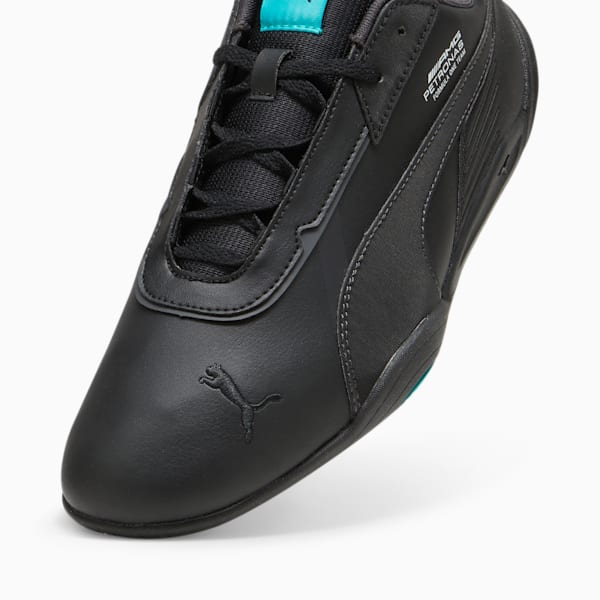 Mercedes AMG-Petronas F1® R-Cat Machina Unisex Shoes, PUMA Black-Sheen Green, extralarge