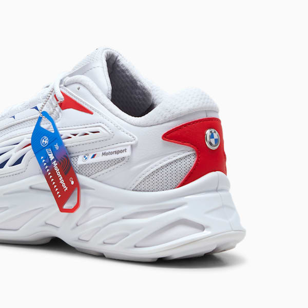 BMW M Motorsport Exotek NITRO™ Men's Sneakers, Silver Mist-Pop Red-Cool Cobalt, extralarge