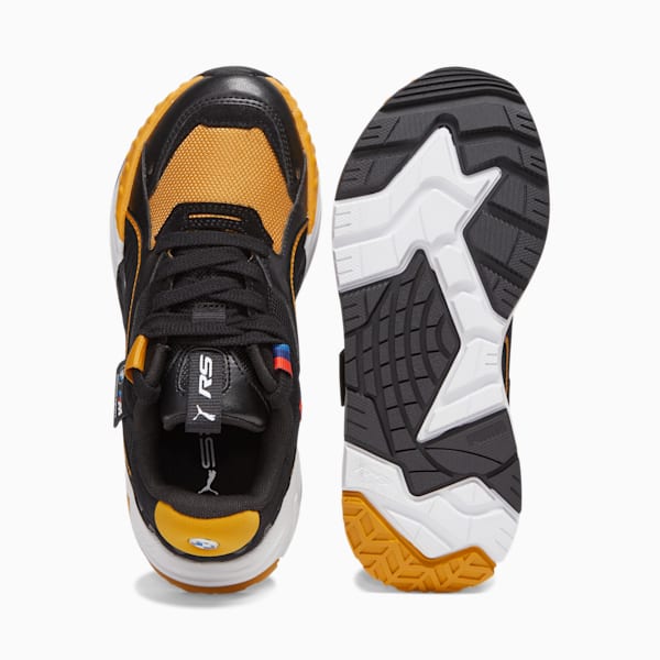 BMW M Motorsport RS-Trck Big Kids' Sneakers, PUMA Black-Amber, extralarge