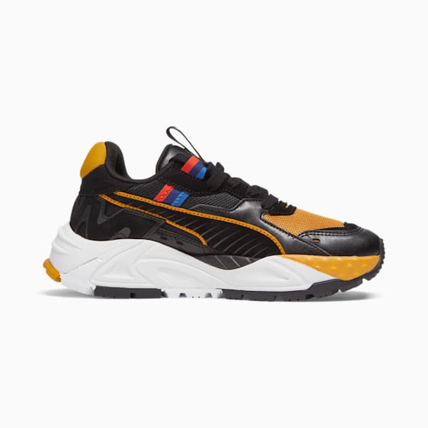 BMW M Motorsport RS-Trck Big Kids' Sneakers, PUMA Black-Amber, extralarge