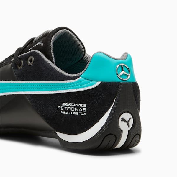 Mercedes AMG-Petronas F1® Future Cat Unisex Shoes, PUMA Black-Sheen Green, extralarge