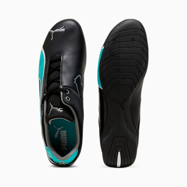 Mercedes AMG-Petronas F1® Future Cat Unisex Shoes, PUMA Black-Sheen Green, extralarge