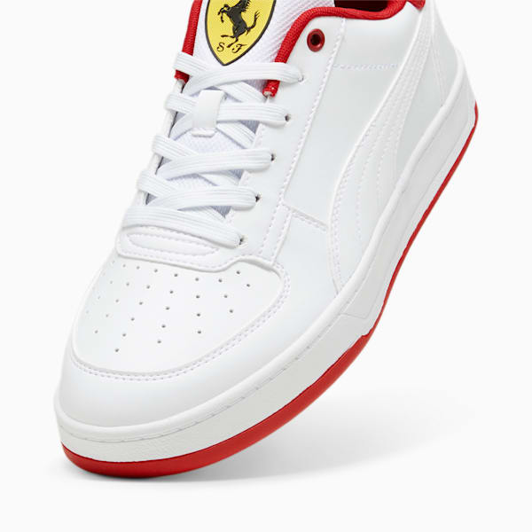 Scuderia Ferrari Caven 2.0 Unisex Motorsport Sneakers, PUMA White-PUMA White, extralarge-AUS