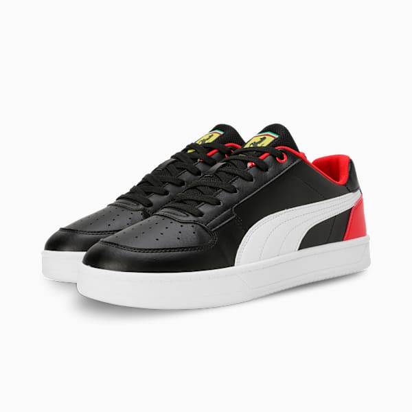 Scuderia Ferrari Caven 2.0 Motorsport Sneakers, PUMA Black-PUMA White-Rosso Corsa, extralarge-IND