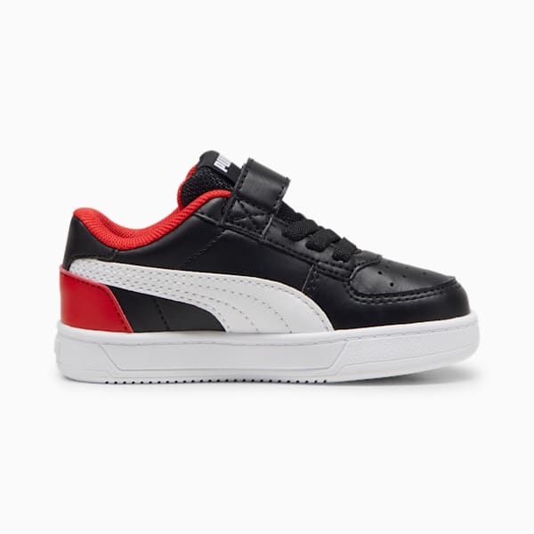 Scuderia Ferrari Caven 2.0 Toddlers' Sneakers, PUMA Black-PUMA White-Rosso Corsa, extralarge