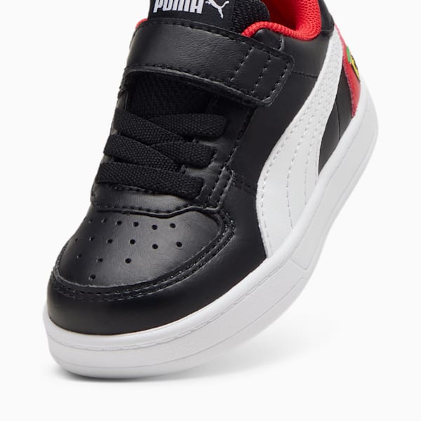 Scuderia Ferrari Caven 2.0 Toddlers' Sneakers, PUMA Black-PUMA White-Rosso Corsa, extralarge