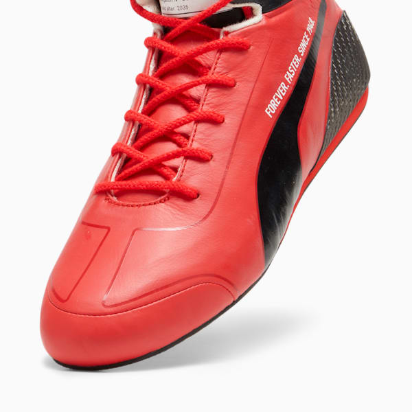 Scuderia Ferrari Speedcat Pro Carlos Sainz PUMA 75th Year Anniversary Celebration Men's Driving Shoes, Rosso Corsa-PUMA Black, extralarge