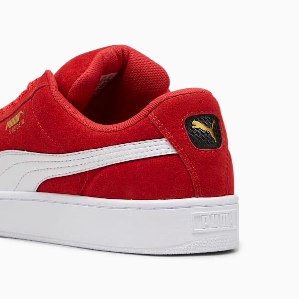 Scuderia Ferrari Suede XL Men's Sneakers, Rosso Corsa-PUMA White, extralarge