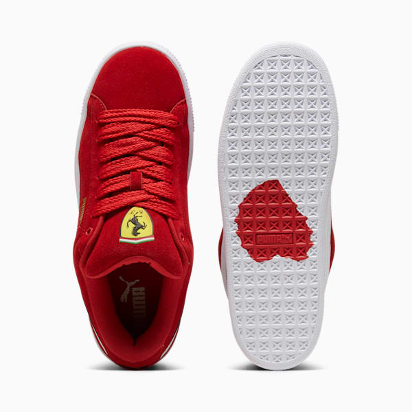 Tenis Scuderia Ferrari Suede XL, Rosso Corsa-PUMA White, extralarge