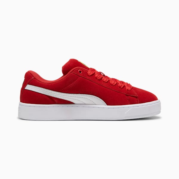 Scuderia Ferrari Suede XL Men's Sneakers, Rosso Corsa-PUMA White, extralarge