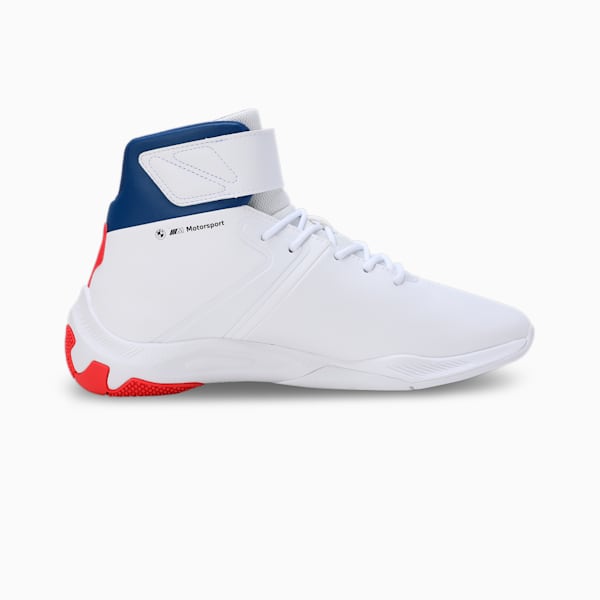 BMW M Motorsport A3rokart Mid Sneakers, PUMA White-Cool Cobalt, extralarge-IND