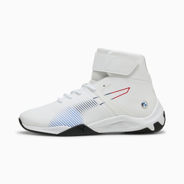 BMW M Motorsport A3rokart Mid Sneakers, PUMA White-PUMA Black, extralarge-IND