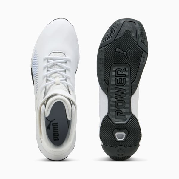 BMW M Motorsport A3rokart Mid Sneakers, PUMA White-PUMA Black, extralarge-IND