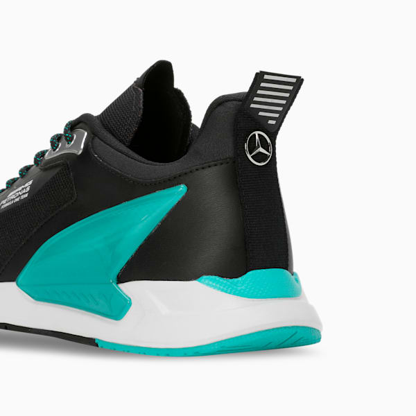 MAPF1 Zenonspeed Motorsport Shoes, PUMA Black-Sheen Green, extralarge-IND