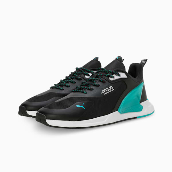 MAPF1 Zenonspeed Motorsport Shoes, PUMA Black-Sheen Green, extralarge-IND