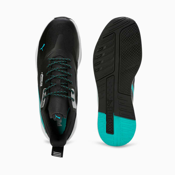 MAPF1 Zenonspeed Motorsport Shoes, PUMA Black-Sheen Green, extralarge-IND