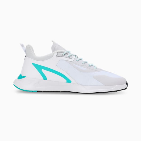 MAPF1 Zenonspeed Motorsport Shoes, PUMA White-Sheen Green, extralarge-IND