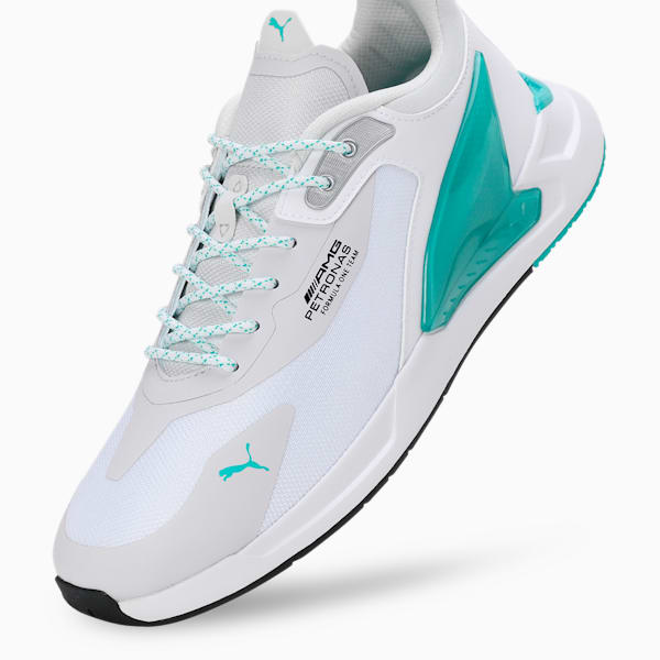 MAPF1 Zenonspeed Motorsport Shoes, PUMA White-Sheen Green, extralarge-IND