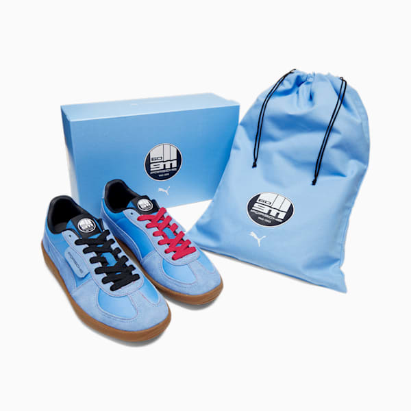 Porsche Legacy Palermo OG 911 Motorsport Sneakers, Team Light Blue-Gum, extralarge