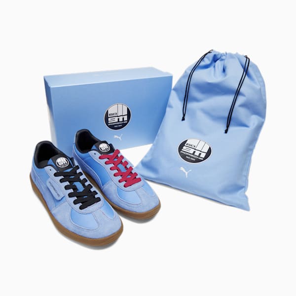 Tenis casuales Porsche Legacy Palermo OG 911, Team Light Blue-Gum, extralarge