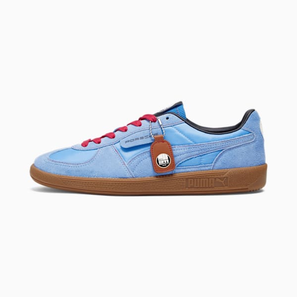 Porsche Legacy Palermo OG 911 Motorsport Sneakers, Team Light Blue-Gum, extralarge