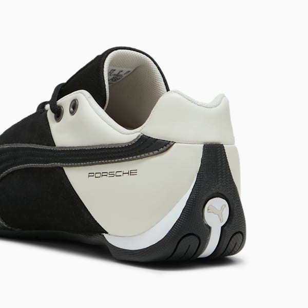 Porsche Legacy Future Cat Men's Motorsport Shoes, PUMA Black-Alpine Snow, extralarge