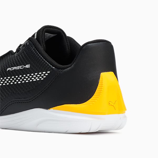 メンズ ポルシェ レガシー ドリフト キャット デシマ ドライビングシューズ, PUMA Black-Sport Yellow, extralarge-JPN