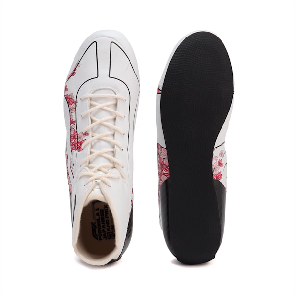 メンズ F1 SUZUKA スピードキャット ドライビングシューズ, PUMA White-Strawberry Burst-Peach Smoothie, extralarge-JPN