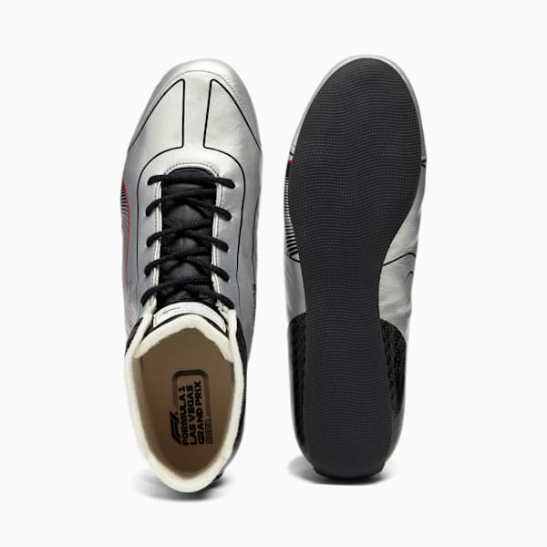 Zapatos para conducción PUMA x Fórmula 1® Las Vegas Grand Prix Speedcat Pro para hombre, PUMA Black-PUMA Silver-Pop Red, extralarge