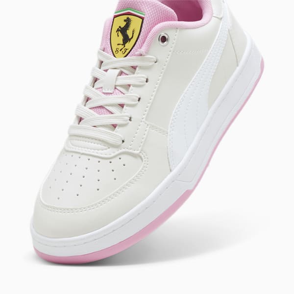 Scuderia Ferrari Caven 2.0 Women's Motorsport Shoes, Vapor Gray-PUMA White-Pink Lilac, extralarge-IND