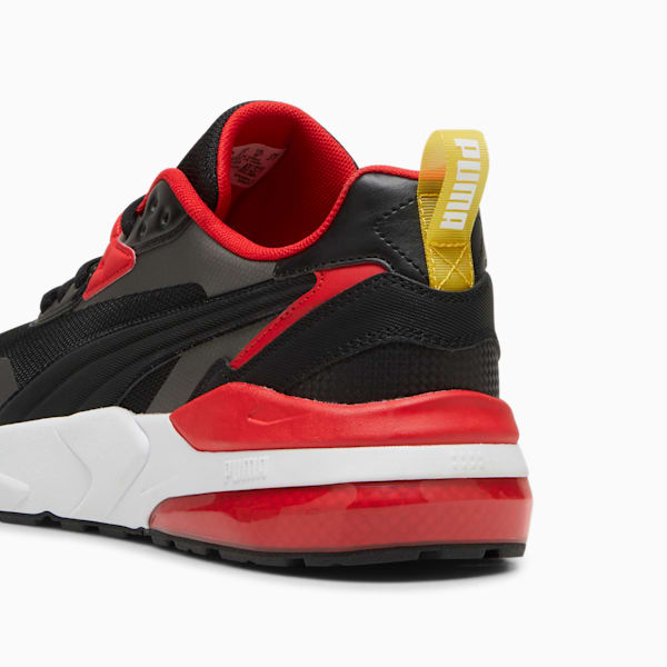 Tenis Scuderia Ferrari VIS2K Motorsport, PUMA Black-Rosso Corsa-Puma Aged Silver, extralarge