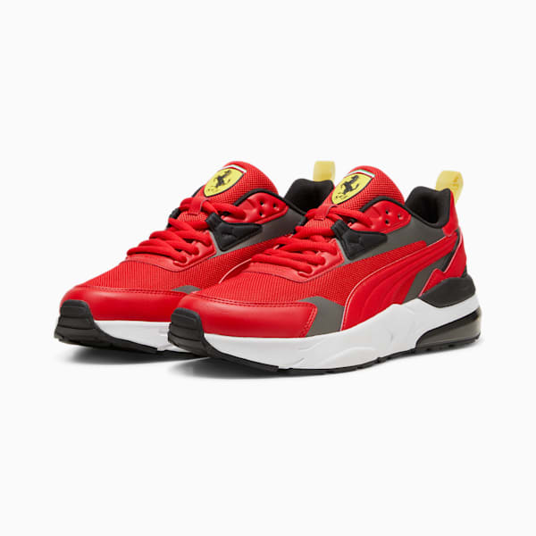 Tenis Scuderia Ferrari VIS2K Motorsport, Rosso Corsa-Puma Aged Silver, extralarge