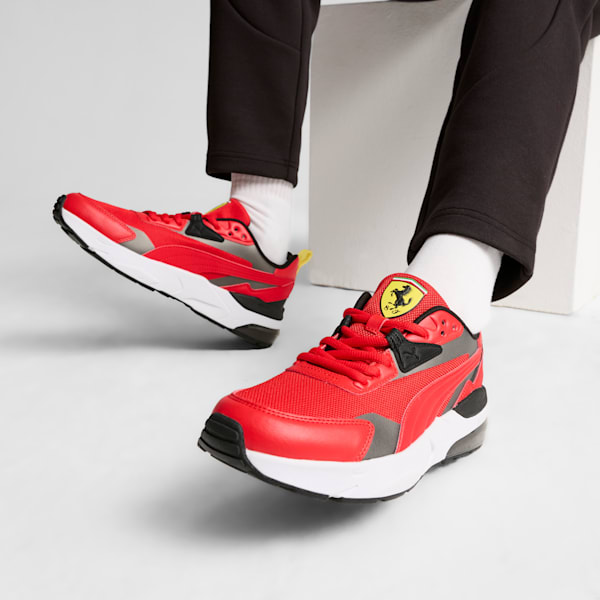 Tenis Scuderia Ferrari VIS2K Motorsport, Rosso Corsa-Puma Aged Silver, extralarge