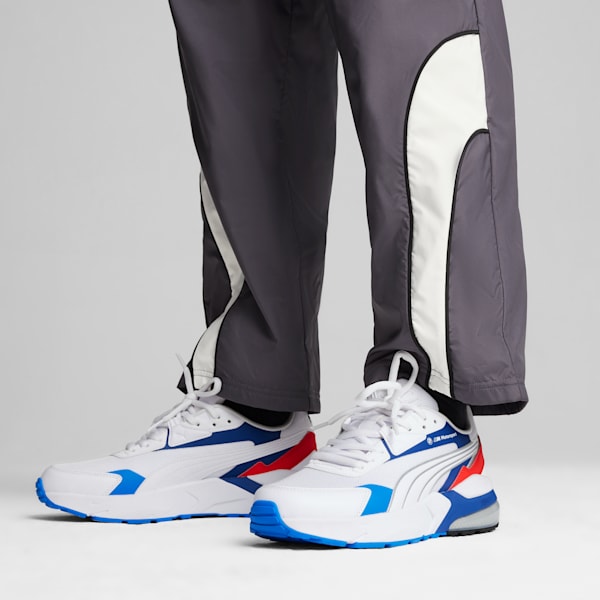 BMW M Motorsport VIS2K Men's Sneakers, PUMA White-Pro Blue, extralarge