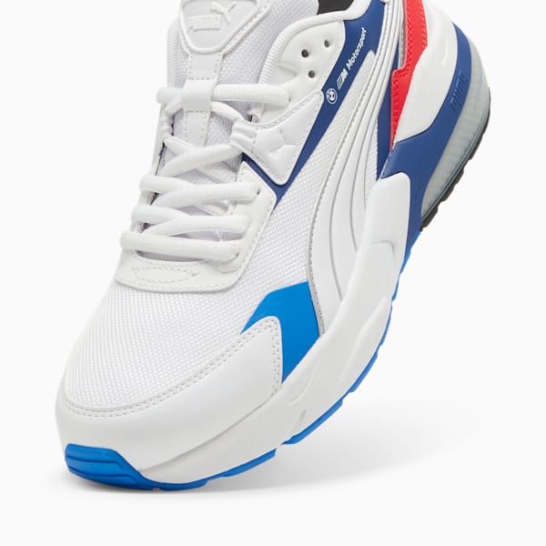 BMW M Motorsport VIS2K Men's Sneakers, PUMA White-Pro Blue, extralarge